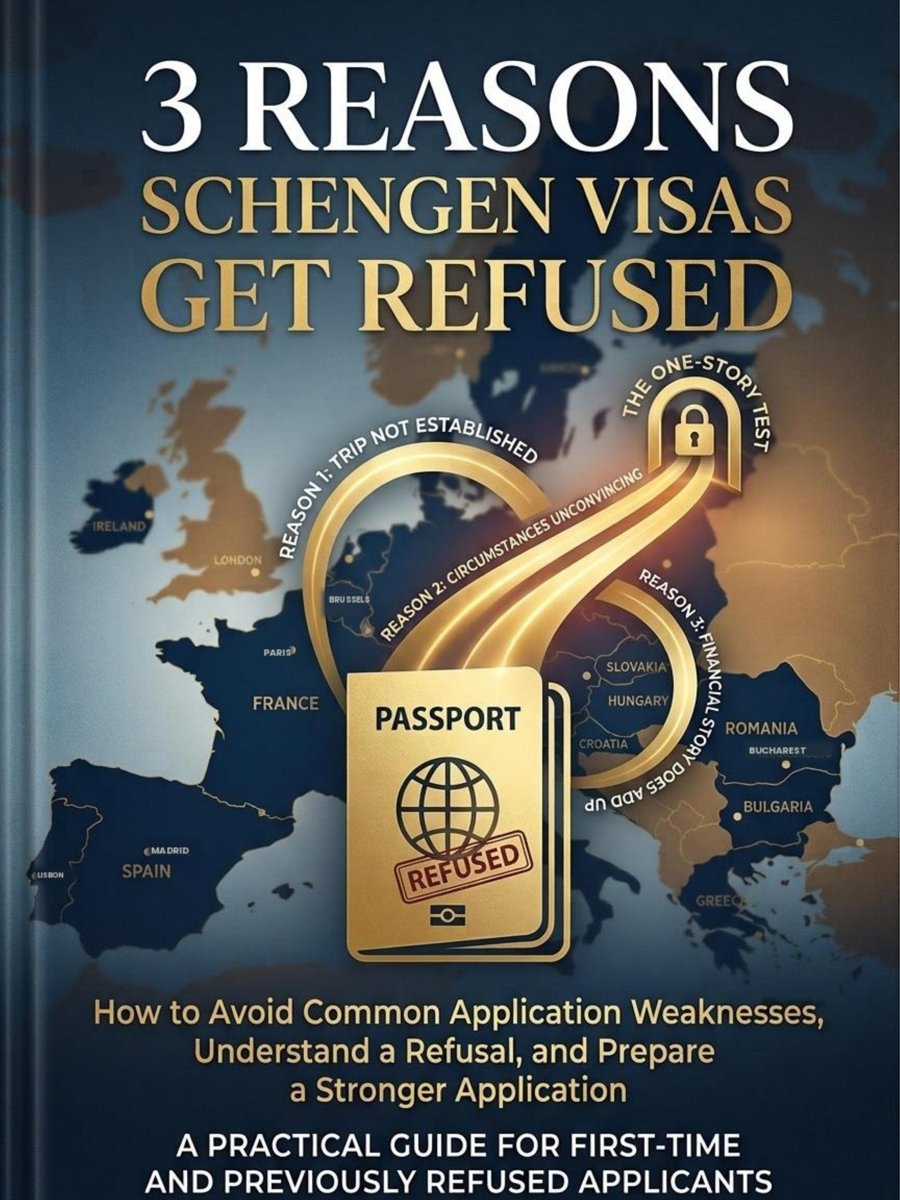 Cover of 3 Reasons Schengen Visas Get Refused (2026 Edition)